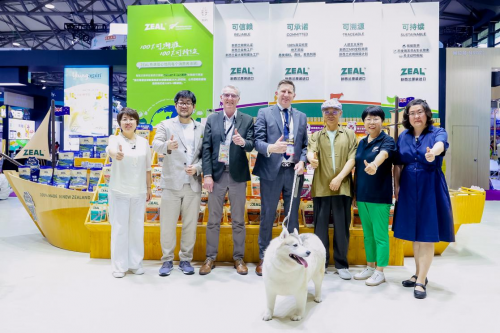 ZEAL真致戰略新品亞寵展首發 新西蘭貿發局代表親臨展臺共話新中寵物貿易